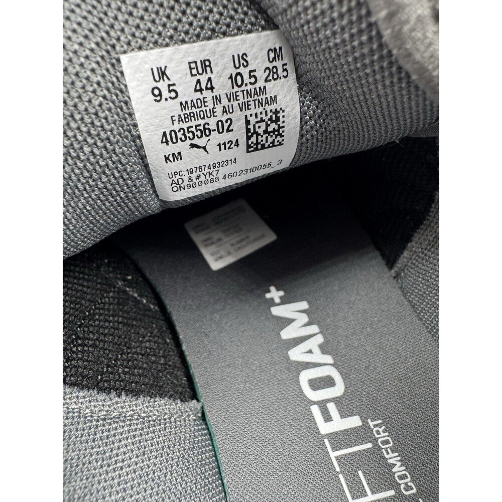 PUMA Men's Size 10.5 Skate Sneakers Lace-up Court Shoes, Gray - Picture 14 of 16
